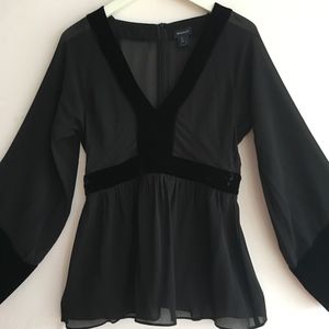 Gant Silk Long Sleeve Blouse